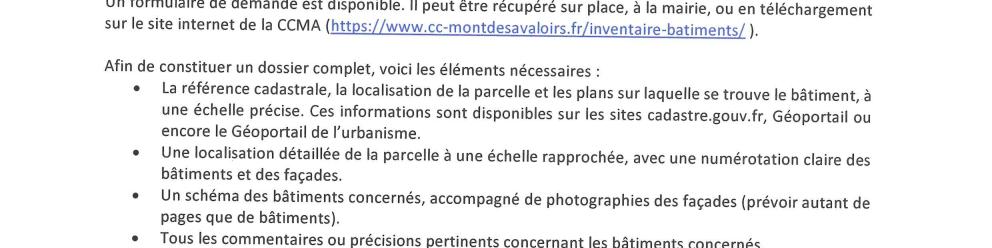 changement des destination d'un bâtiment en zone agricole